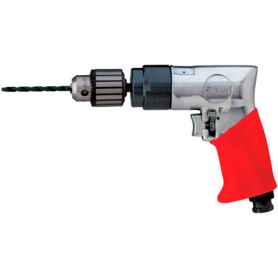 Sioux Tools 3/8" Capacity Pistol Grip Reversible Keyed Chuck w/1800 RPM
