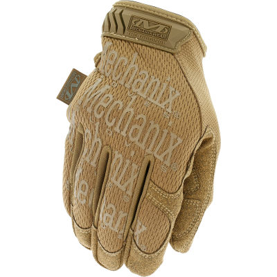 Original Tactical Gloves, Synthetic Leather w/TrekDry, Coyote, Medium