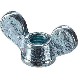 5/8-11 Wing Nut - 2-7/16" Wide - 1-1/16" Base Dia. - Steel Zinc - Pkg of 25