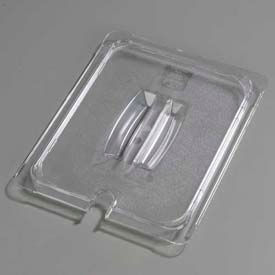 Topnotch® Universal Handled Notched Lid 12-3/4" x 10-3/8", Clear