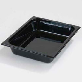 2-1/2" Deep Pan, 3.6 Qt., 12-3/4" x 10-3/8", Black