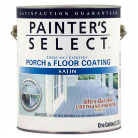 Painter's Select Urethane Fortified Satin Porch & Floor Coating, Light Gray, Gallon