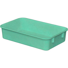 Molded Fiberglass Toteline Nesting Tote, 9-3/4"L x 6-1/8"W x 2-1/8"H, Green