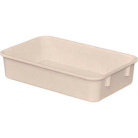 Molded Fiberglass Toteline Nesting Tote, 9-3/4"L x 6-1/8"W x 2-1/8"H, White