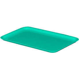 Molded Fiberglass Nesting Tote Lid for Tote - 9-3/4"L x 6-1/8"W , Green