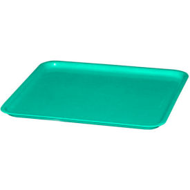 Molded Fiberglass Nesting Tote Lid for Tote - 9-3/4"L x 9-1/4"W , Green