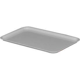 Molded Fiberglass Nesting Tote Lid for Tote - 9-3/4"L x 6-1/8"W , Gray