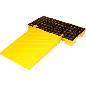 1689 Spill Containment Poly Pallet Ramp - Yellow