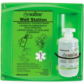 Emergency Eye/Face Wash, 16 Oz. Single Bottle Station