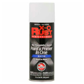 12 oz. Aerosol Rust Preventative Paint & Primer In One, Satin White - 125797