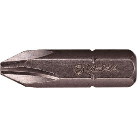 #2 Full Body Insert Bit x 1", S2 Modified Steel, Gunmetal Grey