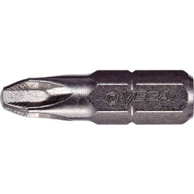 Phillips Square-Driv ACR 2-2 Insert Bit x 1", S2 Modified Steel, Gunmetal Grey