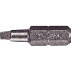 Vega Square #2 Insert Bit x 1", S2 Modified Steel, Gunmetal Grey