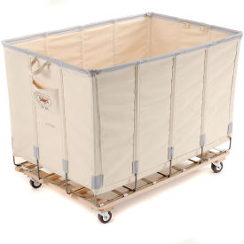 Canvas Basket Bulk Truck 12 Bushel - White
