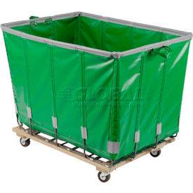 Vinyl Basket Bulk Truck 16 Bushel - Green