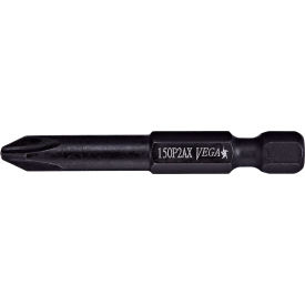 #3 Power Bit x 2" Extra Hard, S2 Modified Steel, Black Manganese Phosphate
