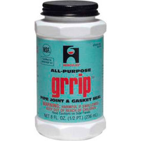 15520 Grrip Industrial Black Thread Sealant- Screw Cap With Brush 1 Pt.