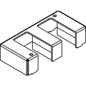 Poke-Thru 1-1/2-Gang Pass Through Housing Assembly