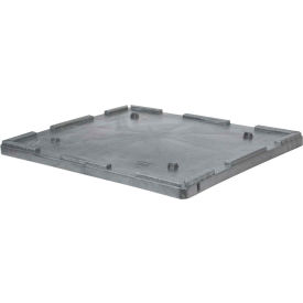 48x44 Agricultural Bulk Box Lid Light Gray