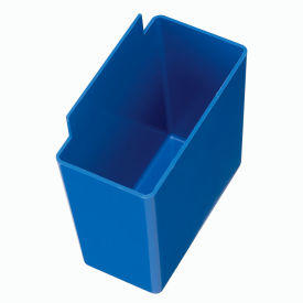 QBC111 Plastic Stacking Bin - 1-3/4 x 3-1/4 x 3 Blue
