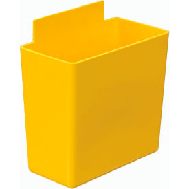 QBC111 Plastic Stacking Bin - 1-3/4 x 3-1/4 x 3 Yellow