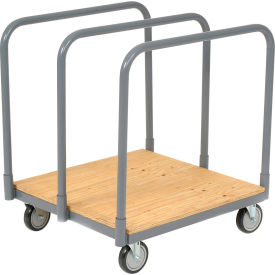 Panel & Sheet Mover Truck with Plywood Steel Deck 1200 Lb. Capacity
