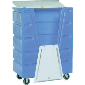 Blue Hopper Front Security Bulk Truck 48 Cu. Ft.