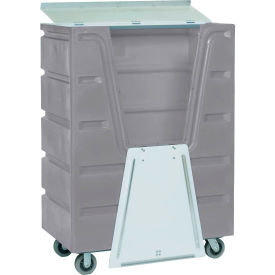 Gray Hopper Front Security Bulk Truck 48 Cu. Ft.