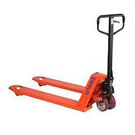 Manual Pallet Jack, 6600 lb. Capacity, 27"W x 48"L Forks