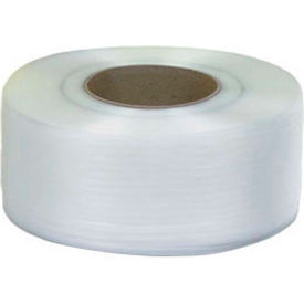 Machine Grade Strapping, 3/8"W x 12900'L x 0.022" Thick, 8" x 8" Core, White