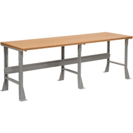 Extra Long Workbench, 96 x 36", Flared Leg, Shop Top Square Edge
