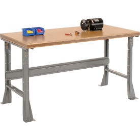 Workbench with Flared Leg, 72 x 36", Shop Top Safety Edge