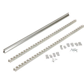 Gravity Carton Flow Roller Track Kit 48"