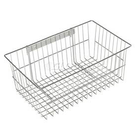 Chrome Wire Utility Basket 18-3/4"W x 11-1/4"D x 7-1/2"H