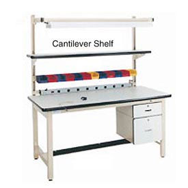 Steel Shelf, 72"W x 12"D, Blue