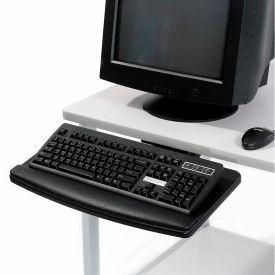 Low Profile Adjustable Keyboard Tray, 20-1/8"W x 11"D, Black