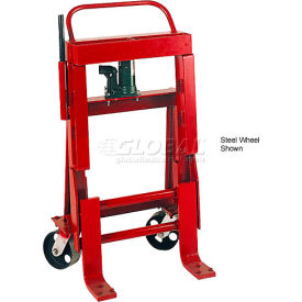Hydraulic Raise-N-Roll Machinery Dolly 2000 Lb. Cap. - Pair