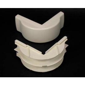 Divided FiberReady External Elbow, Ivory, 5"L