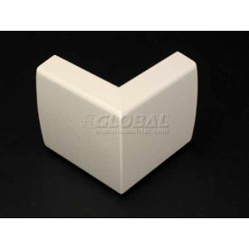External Elbow, White, 2-1/2"L