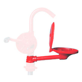 Optional Drip Tray with Hinged Cover for Rotary Drum Pump