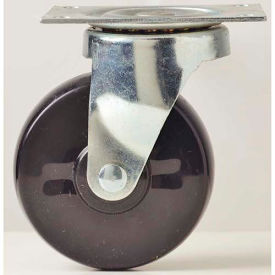 Medium Duty Swivel Caster - Polyolefin 4" Dia. - 375 Lb. Capacity