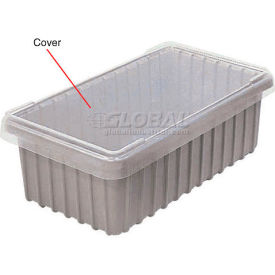 Snap-On Cover for Modular Dividable Grid Box, 17-3/4x10-7/8, Clear