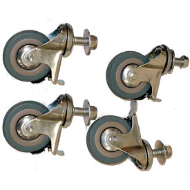 Kraft Paper Dispensers Casters - Pack of 4