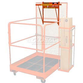 Hanging Tool Shelf for Forklift Maintenance Platform