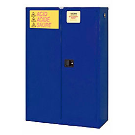 45 Gallon Acid Corrosive Cabinet, Self Close, 2 Door, 34"W x 34"D x 65"H