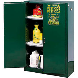 Pesticide Cabinet Manual Double Door 45 Gallon