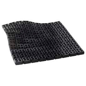 Easy Cut Waffle Pad - Natural Rubber 8" X 8" X 3/4"