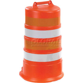 Plastic Safety Drum With High Intensity Sheeting