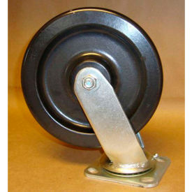 Plastic Casters 8" x 2" for Self-Dumping & Low Profile Hoppers