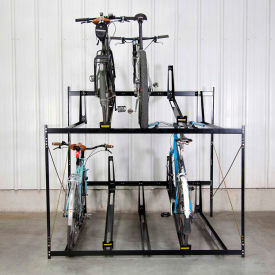 Non-Lockable Two Tier 10 Bike Storage Rack